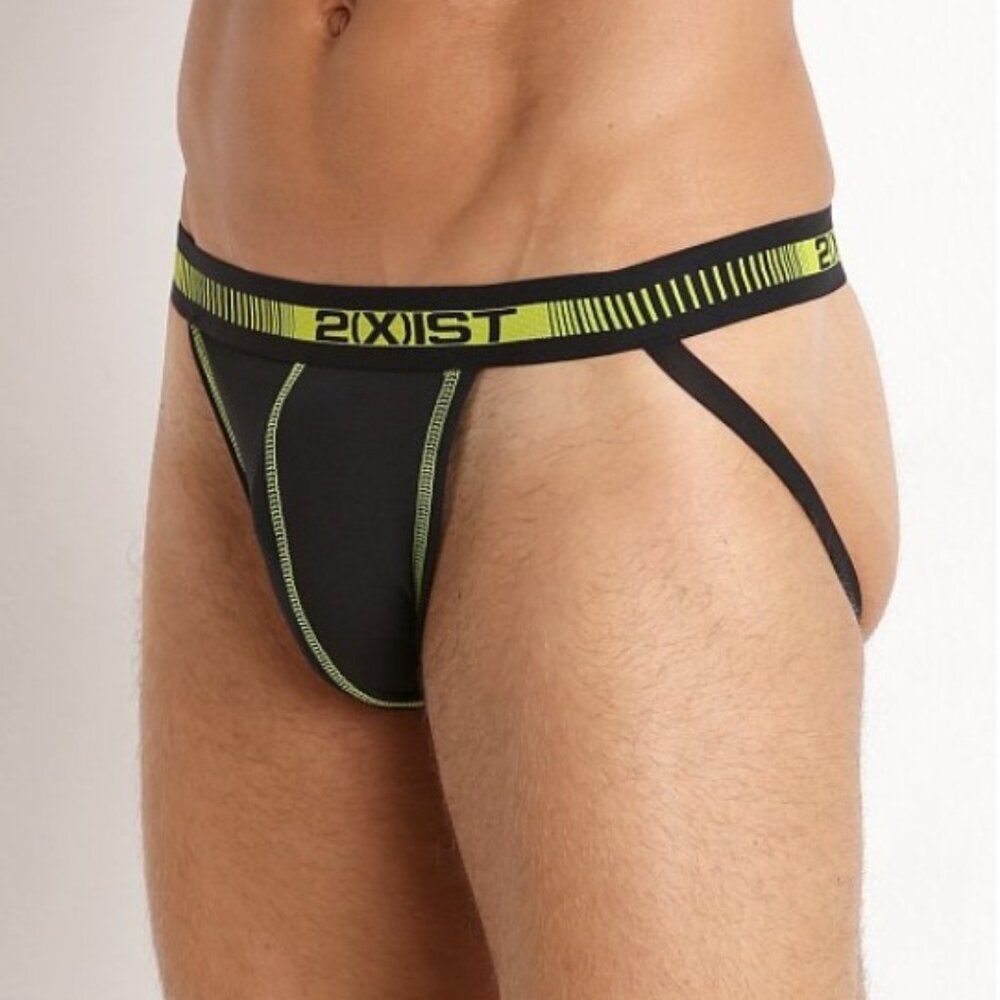 2(X)IST 2xist Performance Micro jockstrap Black - Large